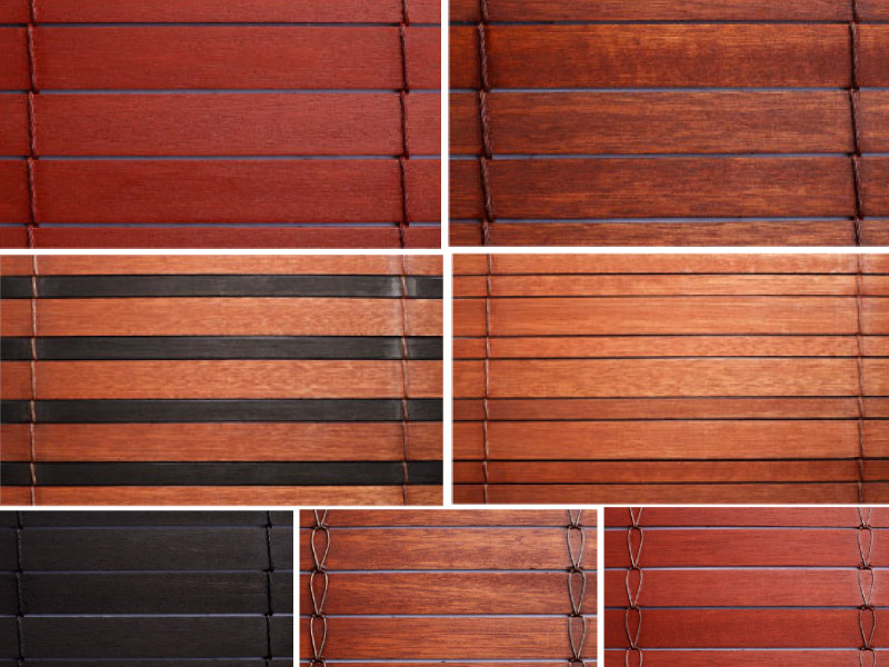 Outdoor Wooden Blinds