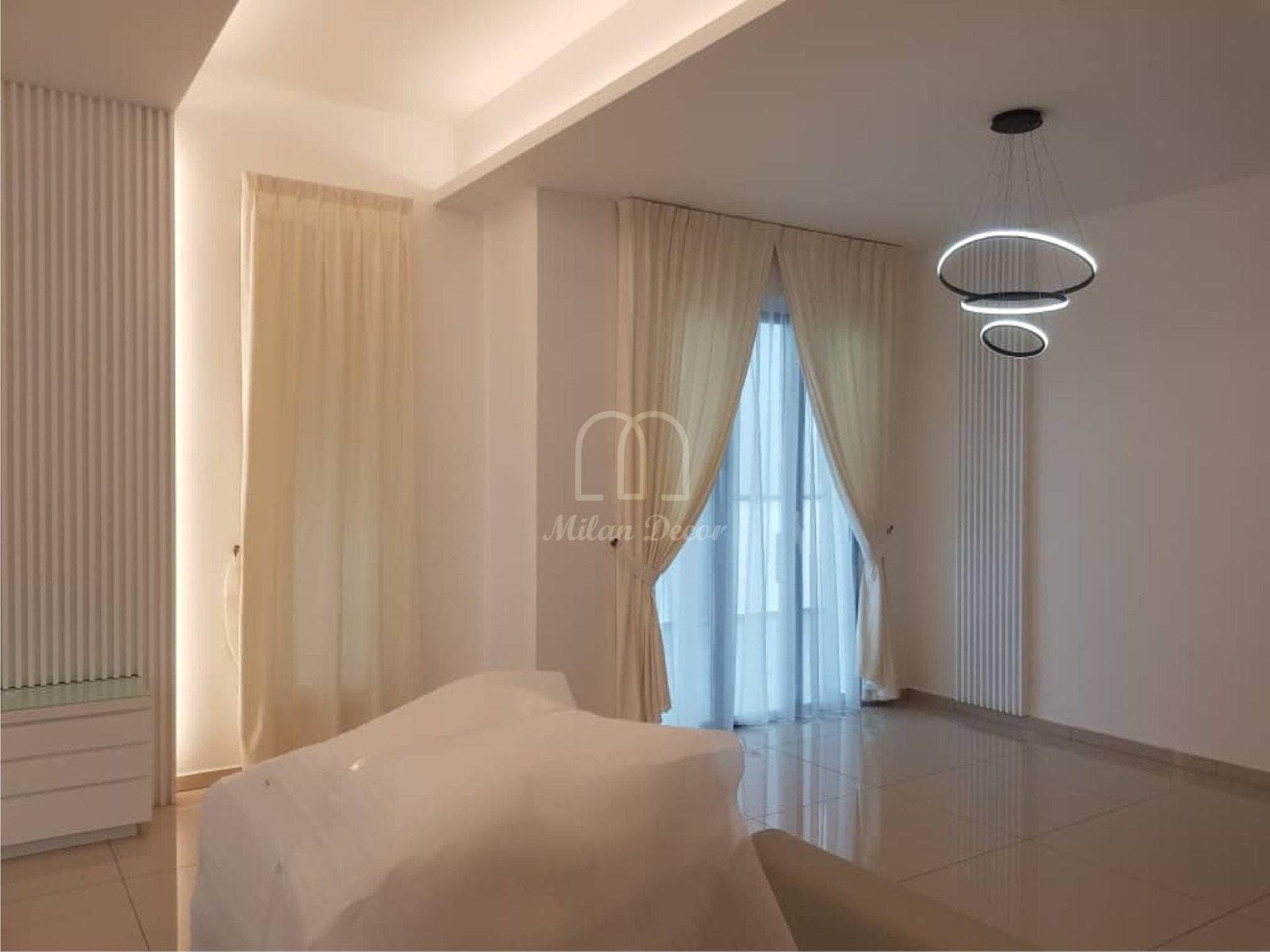 Sheer Curtain & Blackout Curtain