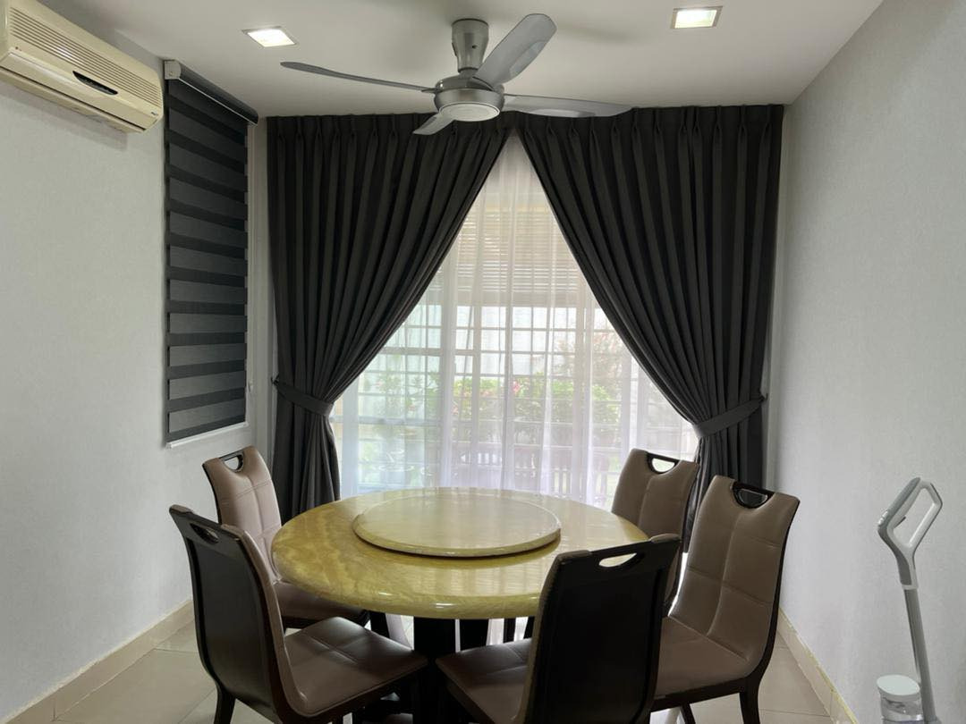 Sheer Curtain & Blackout Curtain